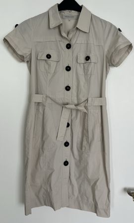 Kleid von GERARD DAREL beige Grösse 36 