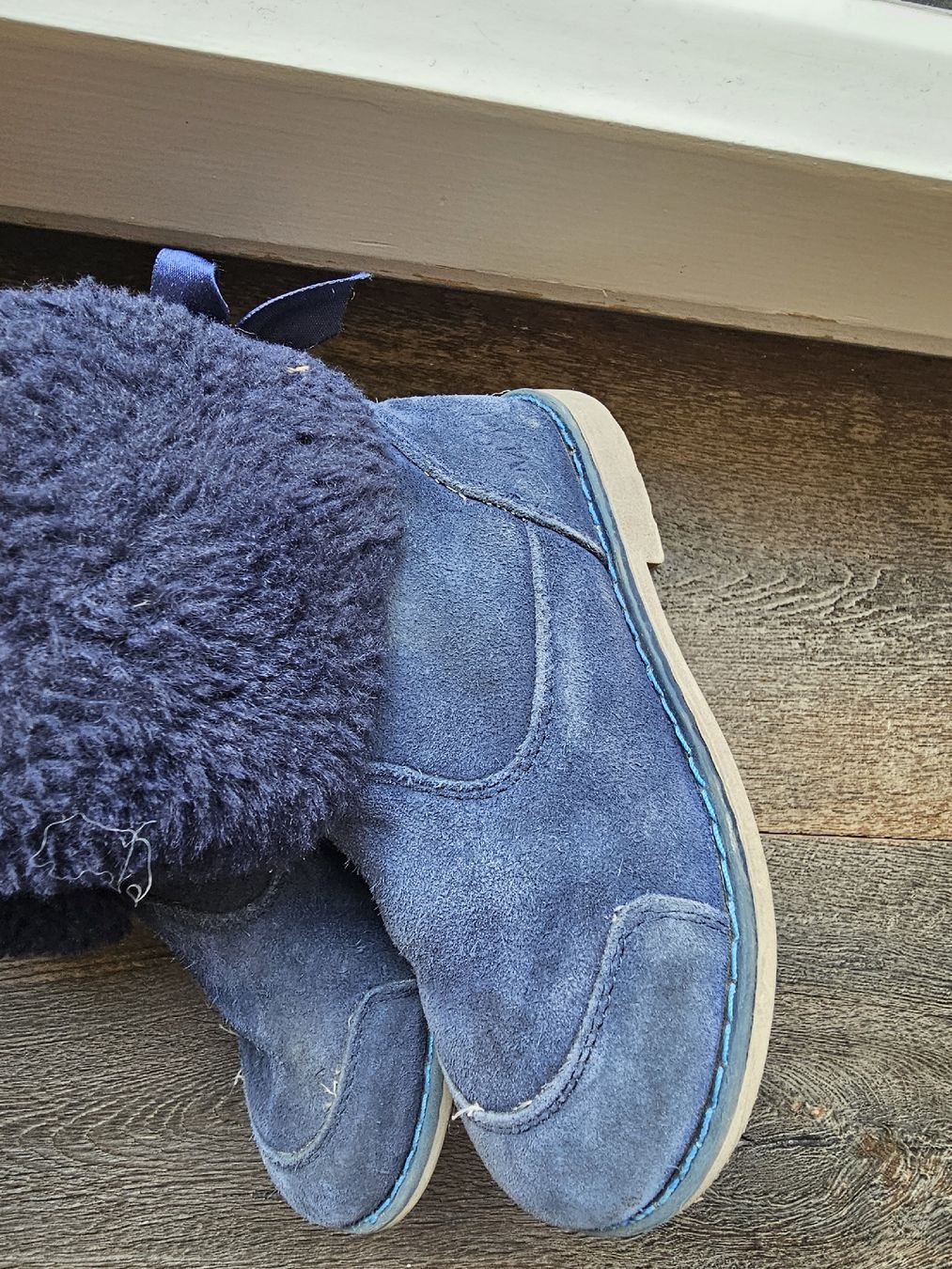 Schuhe für Mädchen: Suede Boots – Gebraucht aus Cologny von Selin34 3
