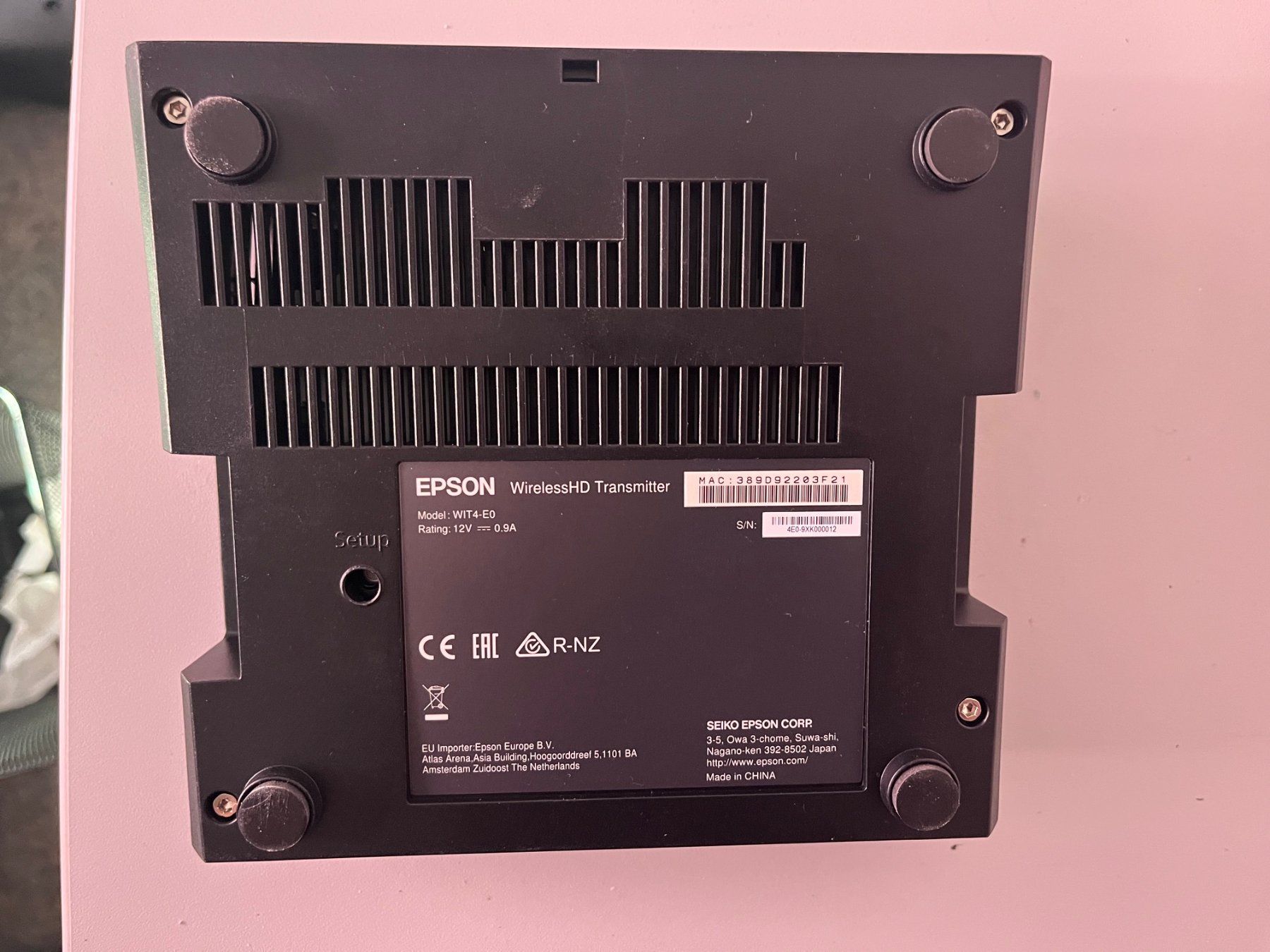 Epson Proiettori: EPSON EH-TW9400W 3LCD BEAMER – Usato da Subingen venduto da Dui 4