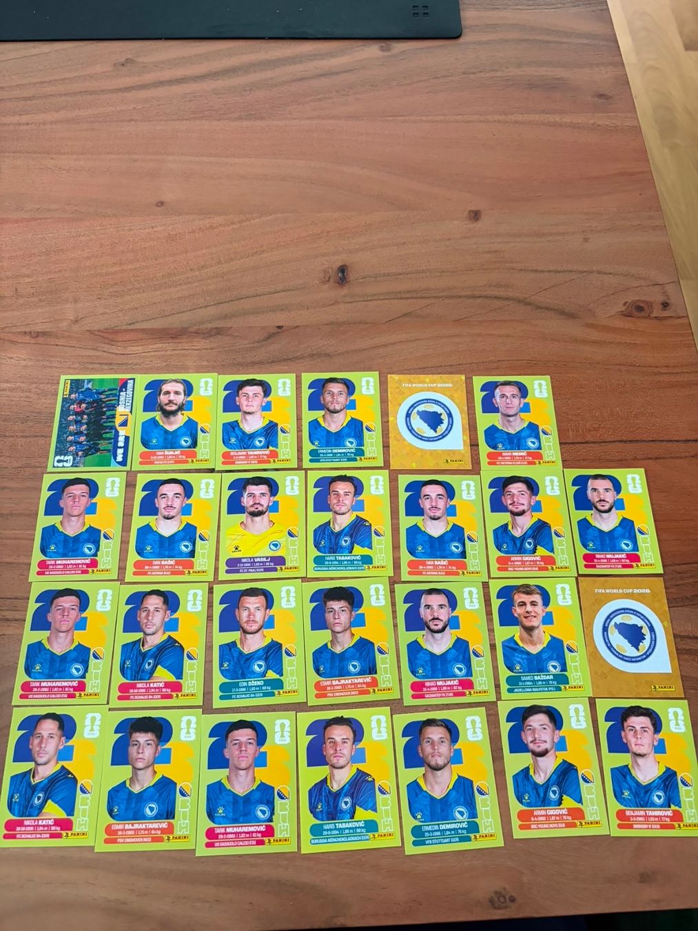 Panini Carte collezionabili: Panini Bosnien BIH 2026 – Usato da Solothurn venduto da rah_g92d