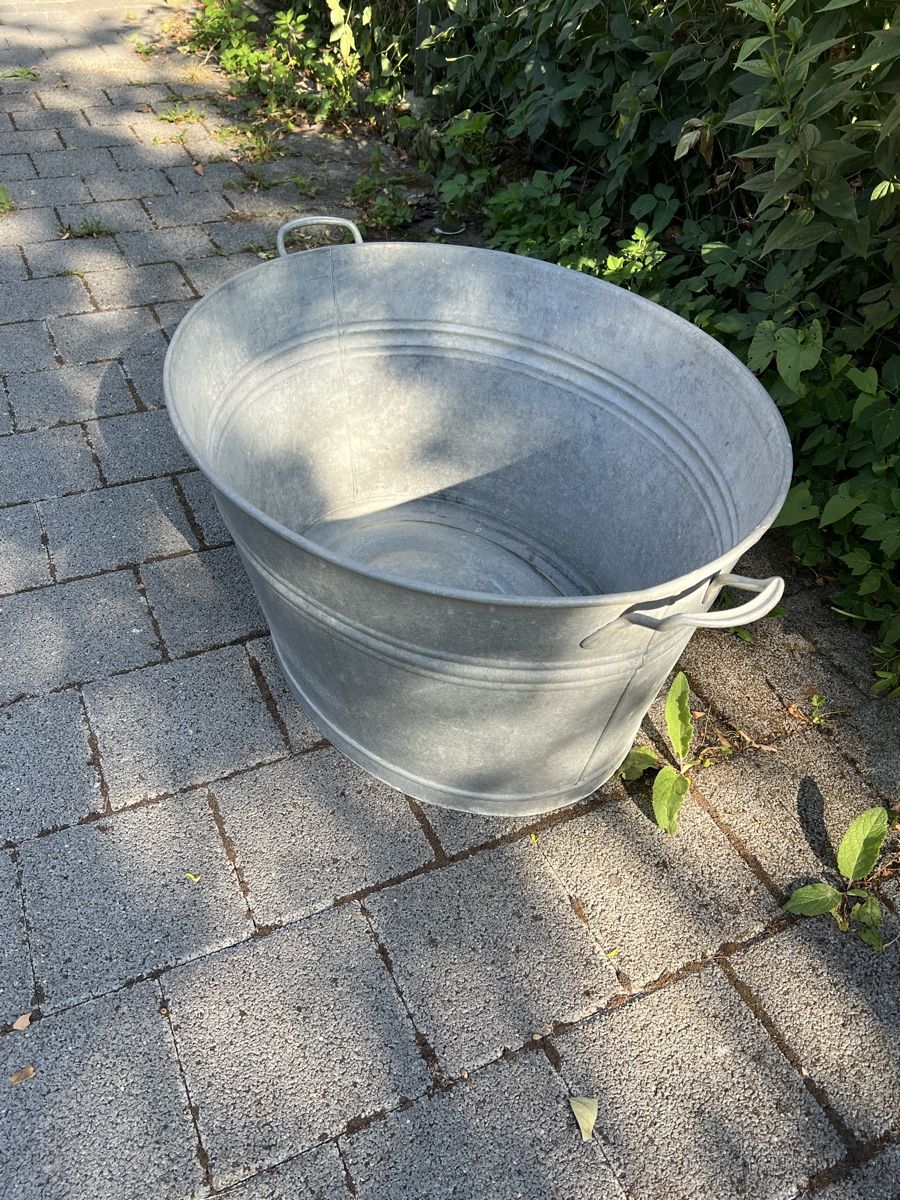 Sonstige Gartendekorationen: Zuber, 72 l, Zink Wanne – Gebraucht aus Aarburg von Annemarie16 2