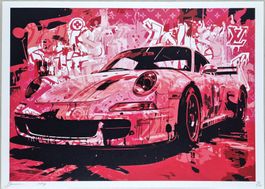 Death NYC Ltd Ed Pop Art Druck "  Vuitton Graffiti Porsche