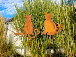Katzenset mit Herzen 120cm