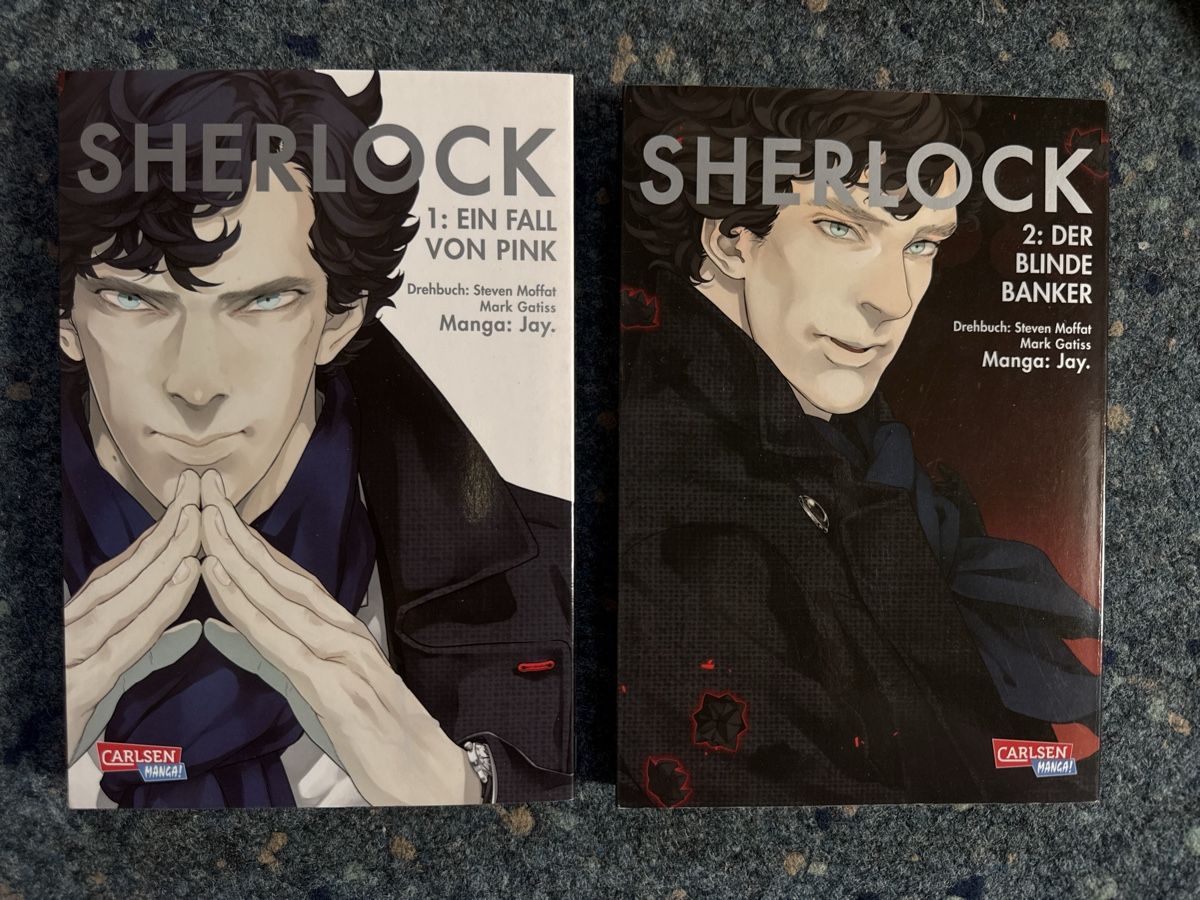 Comics: Sherlock Manga 1 & 2 neuwertig – Gebraucht aus Cham von matap1