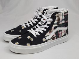 VANS Sk8-Hi Floral Plaid Patchwork Sneaker Gr. 36