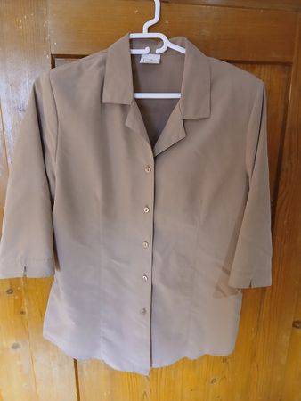 Lady Anne Bluse beige Damen Grösse 38 guter Zustand