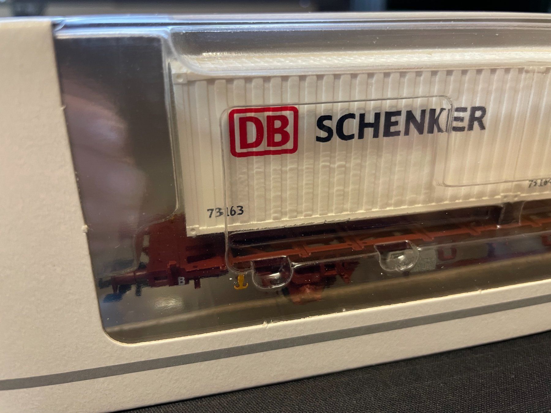 Märklin Modelleisenbahnen: Märklin 47725-01 - Container-Tragwagen – Neu und originalverpackt aus Bürglen UR von Metallus 2