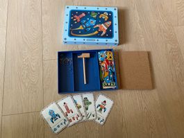 Djeco Hämmerchenspiel Hammerspiel Raumschiffe Ufos