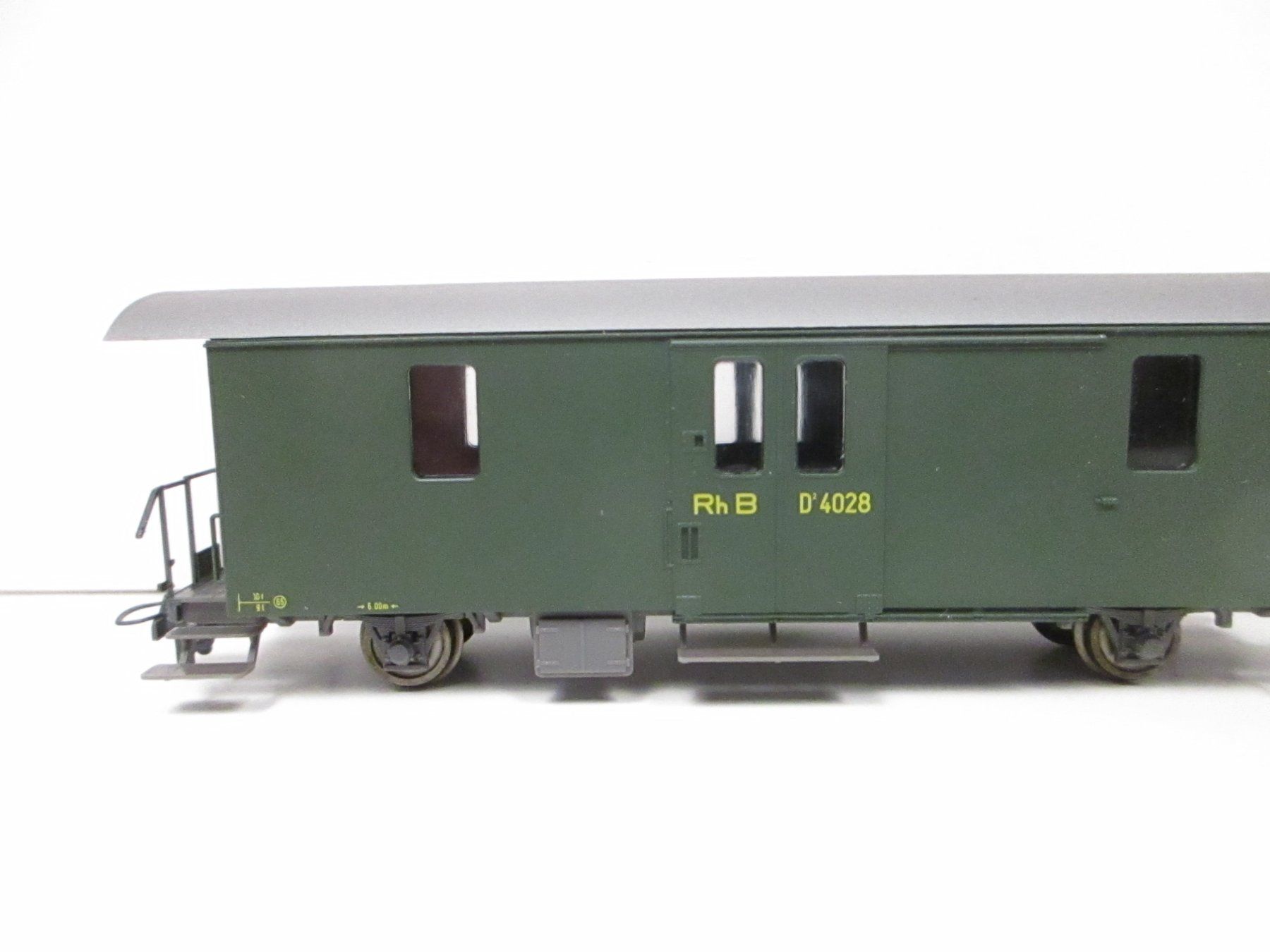 Bemo Modelleisenbahnen: Bemo H0m 3264 RhB Gepäckwagen D2 4028 – Gebraucht aus Olten von Heinrich875 5