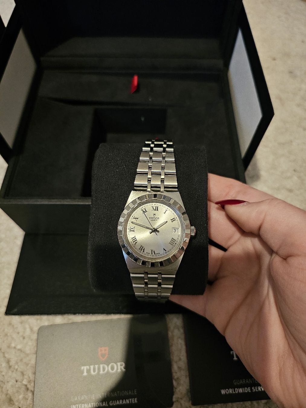 Tudor Uhren: Tudor Royal 34mm Silber – Neu (gemäss Beschreibung) aus Biel/Bienne von FaLy99 1