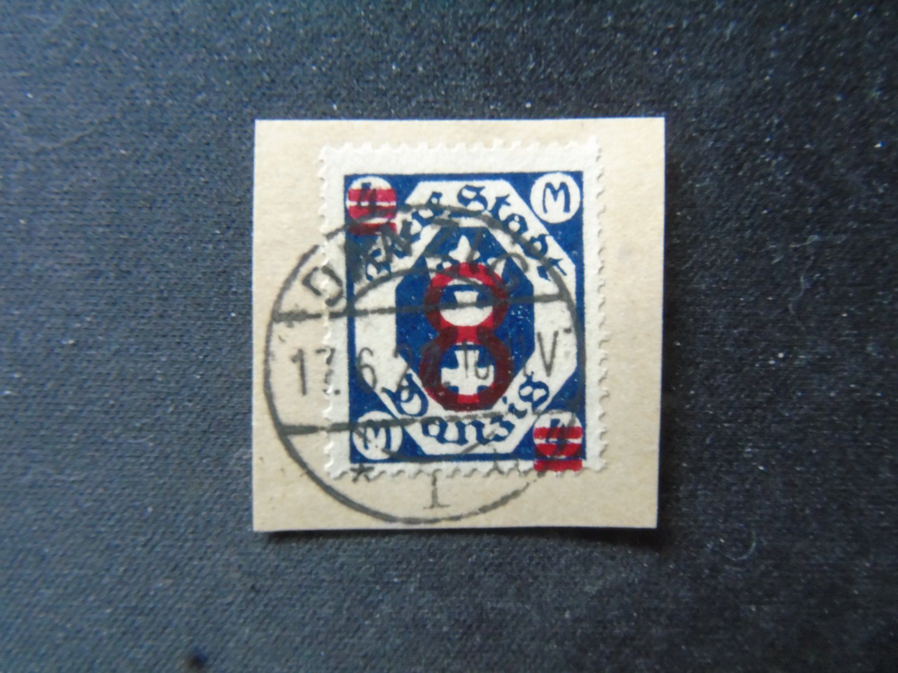 Alle Briefmarken: Danzig 102 dès .-10 – Gebraucht aus Courtételle von Boton0