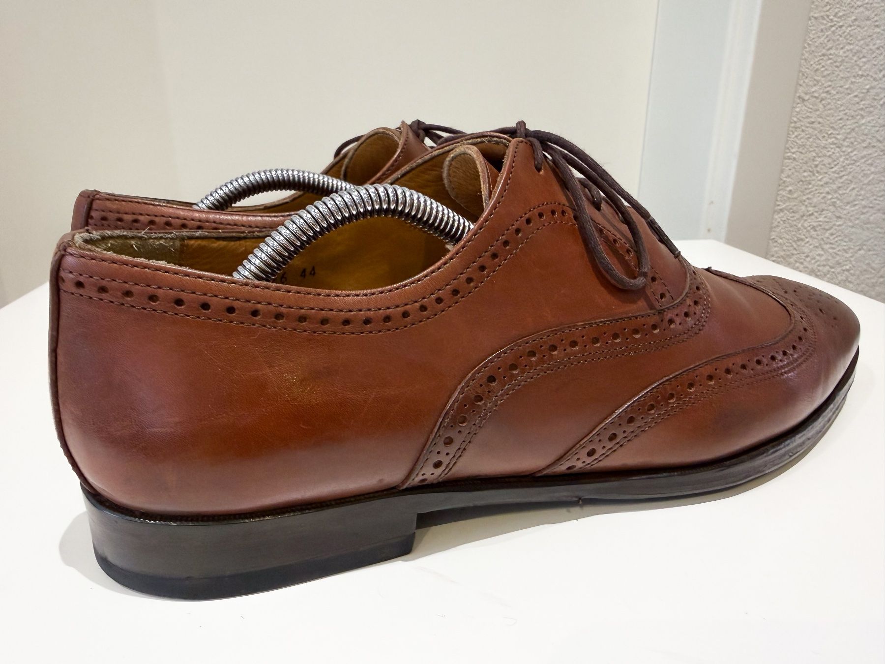 Scarpe da uomo: Armando Silva Brogue Schuhe Gr. 44 Leder Full Brogue – Usato da Dietikon venduto da Angy94 2