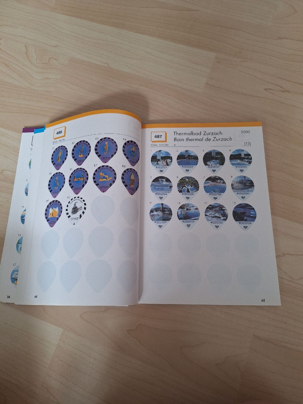 Opercules: Kaffeerahmdeckeli Katalog 2001 – D'occasion à Wanzwil par chlinih93 2