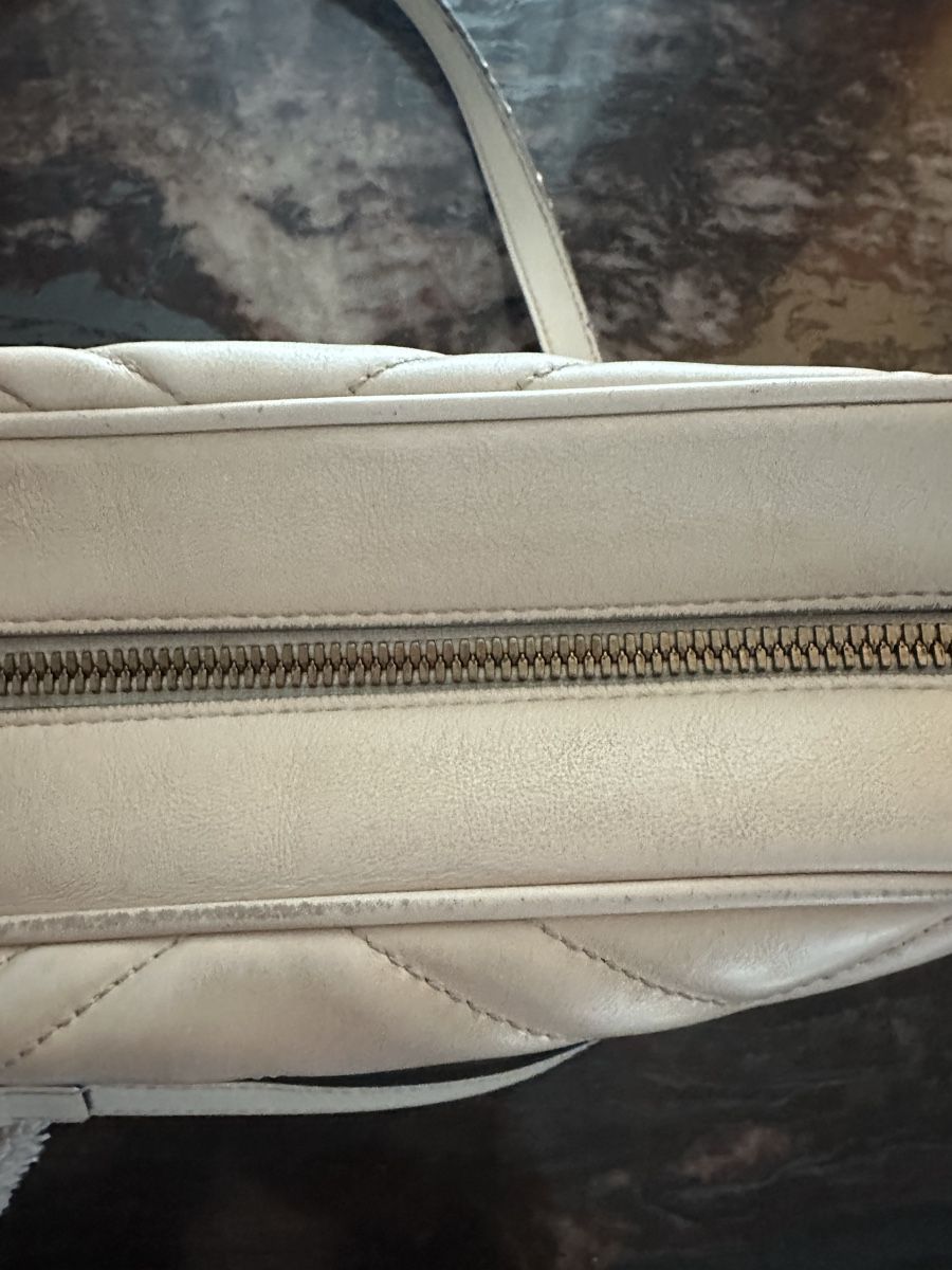 Gucci Borse da donna: Gucci Marmont Small Weiss – Usato da Emmenbrücke venduto da audi1998 8