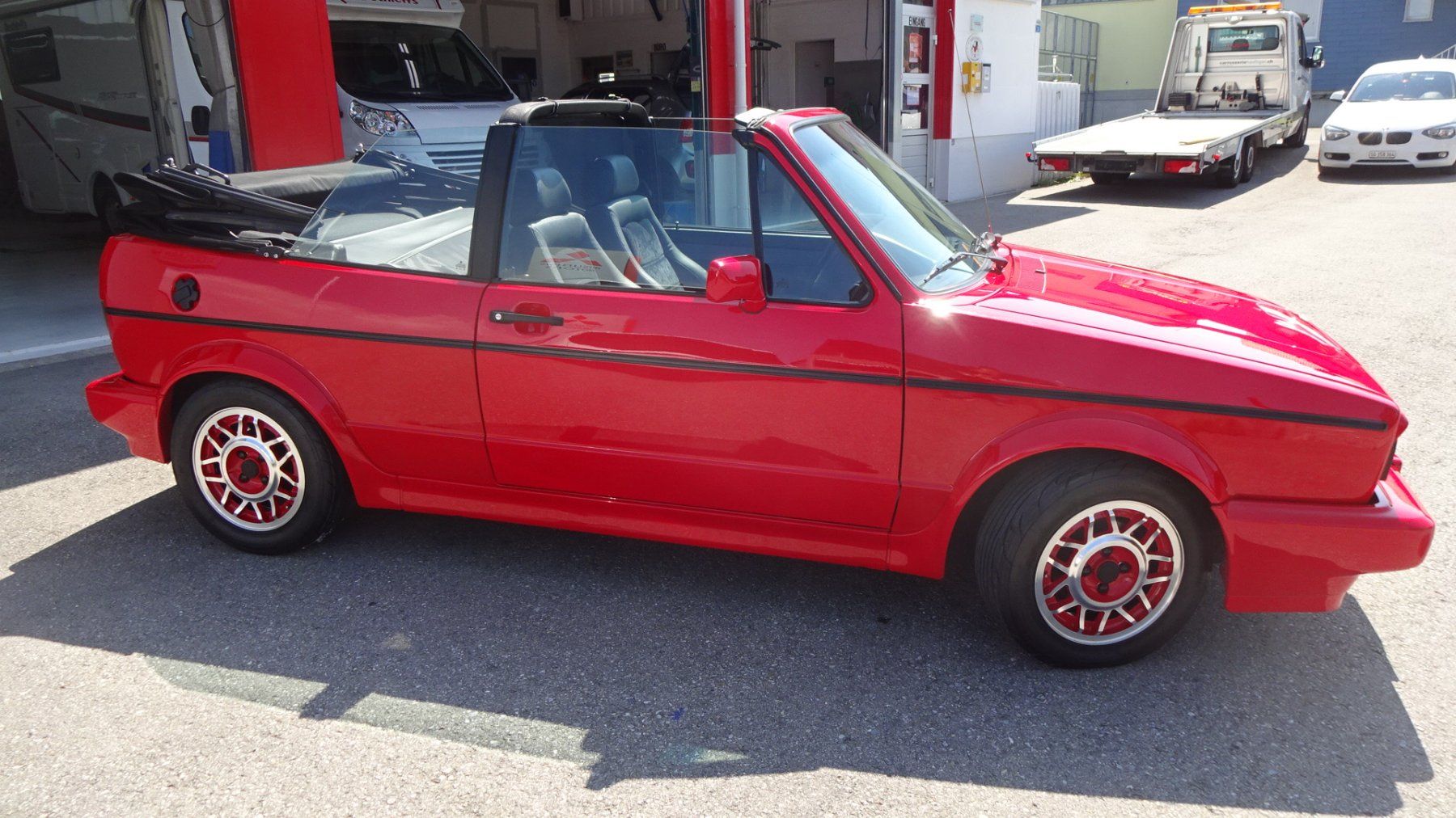 VW Automobili: VW Golf 1 Cabriolet (Veteran) – Usato da Speicher venduto da Oeski