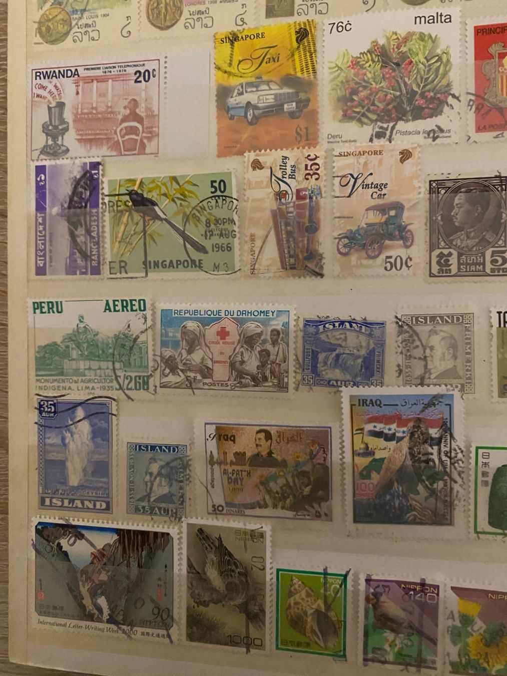 Tutti i francobolli: Briefmarken-Sammlung aus aller Welt, – Usato da matten b. interlaken venduto da jfran17 3