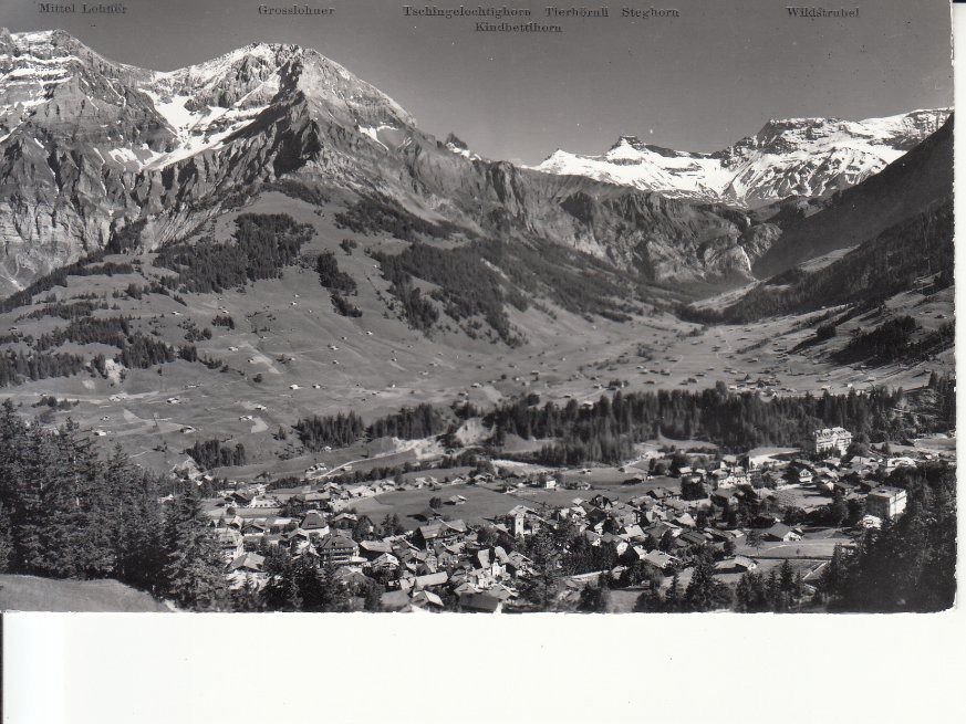 Ansichtskarten: Adelboden 1959 – Gebraucht aus Bürglen TG von StampGraf