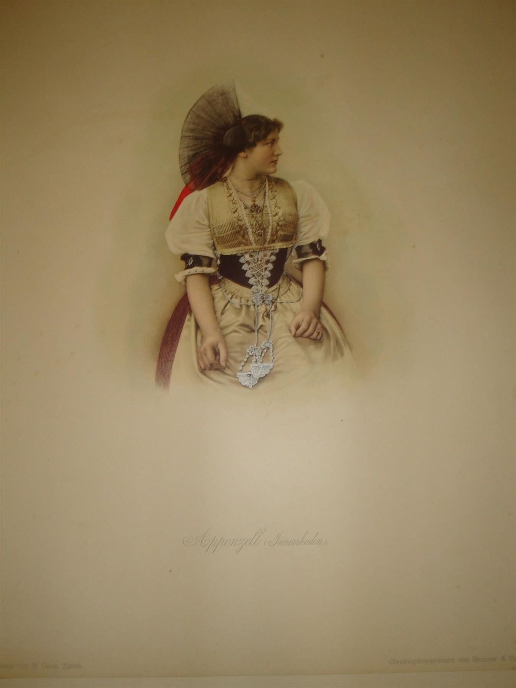 Grafiken & Lithographien: Schweizer Trachten Chromolithos 35 Stk.( Schundpreis) – Gebraucht aus Trachslau von post35 5