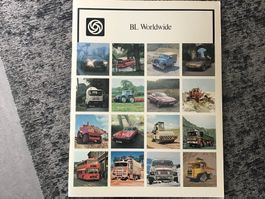 British Leyland Weltweit Broschüre 1978 50 Seiten