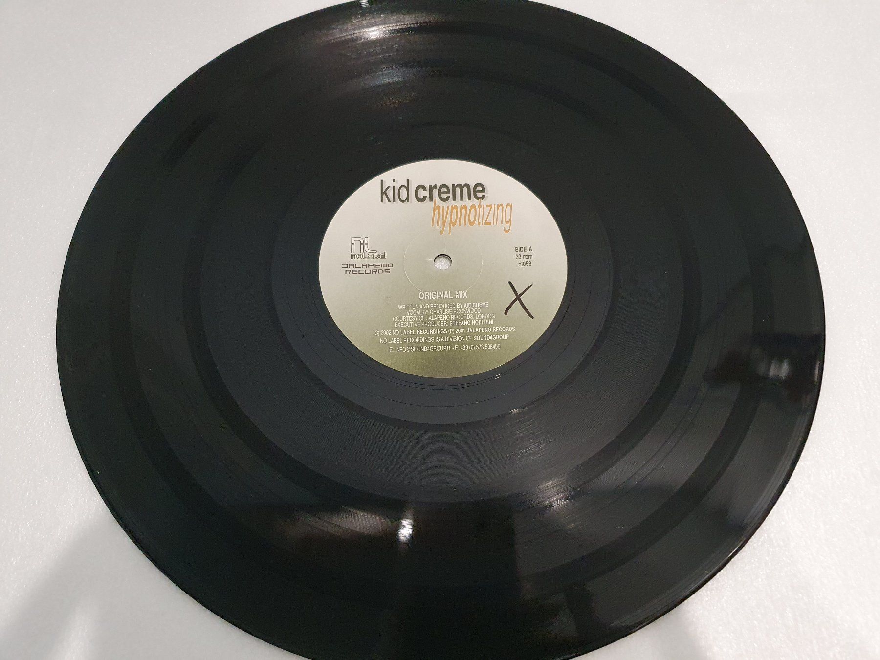 Schallplatten: Kid Creme – Hypnotizing (House) – Gebraucht aus Uster von Vinyl-Leidenschaft 5