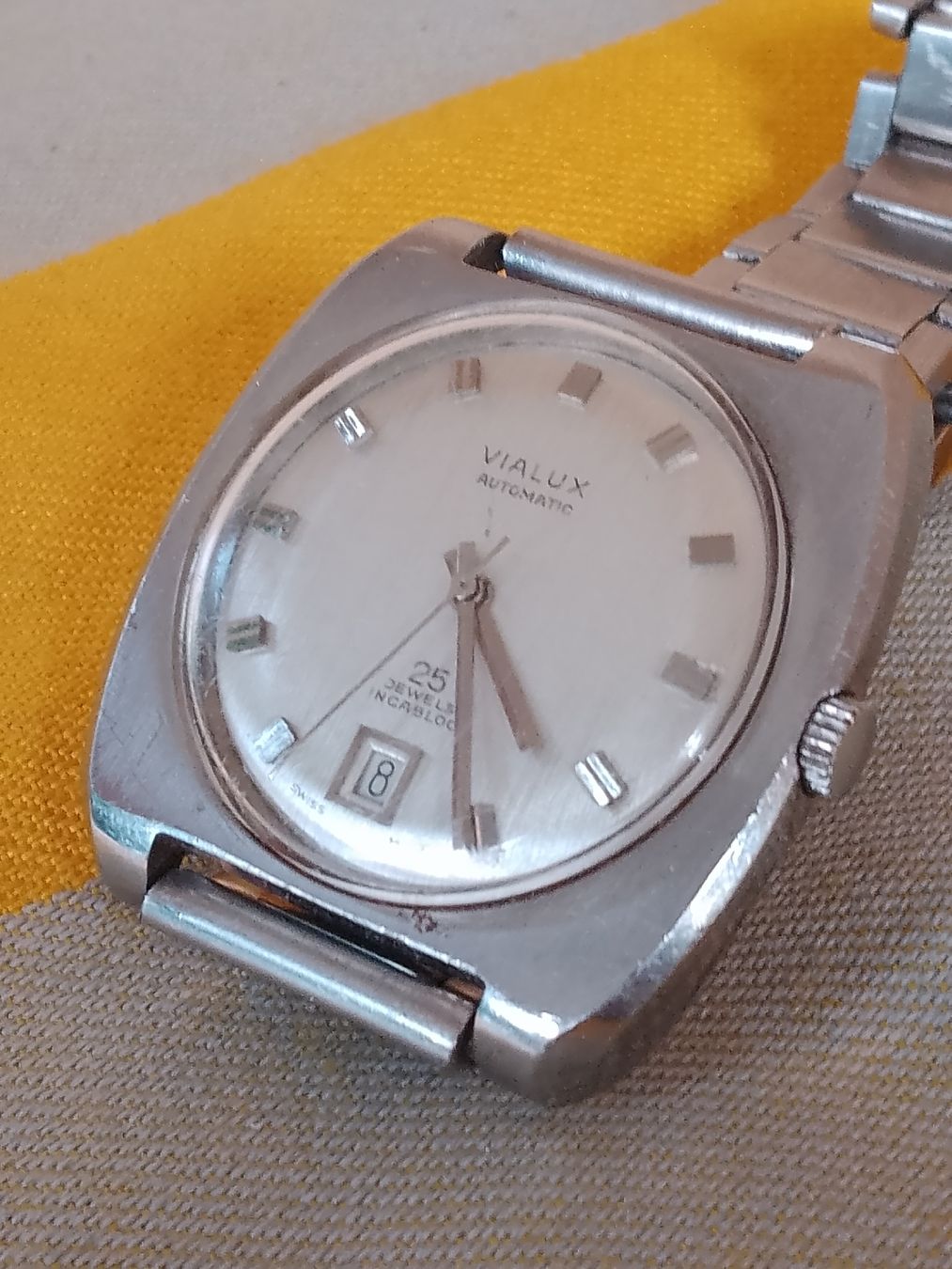 Swiss Orologi: Vialux Tv Automatic 38mm läuft Super  – Usato da Agno venduto da sam2608 1
