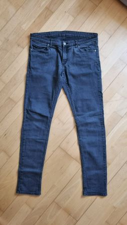 Jeans Cheap Monday Grösse 32/32, dunkelgrau