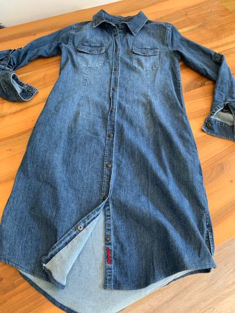 IMPERFECT Jeanskleid Blusenkleid Gr. XS wie neu