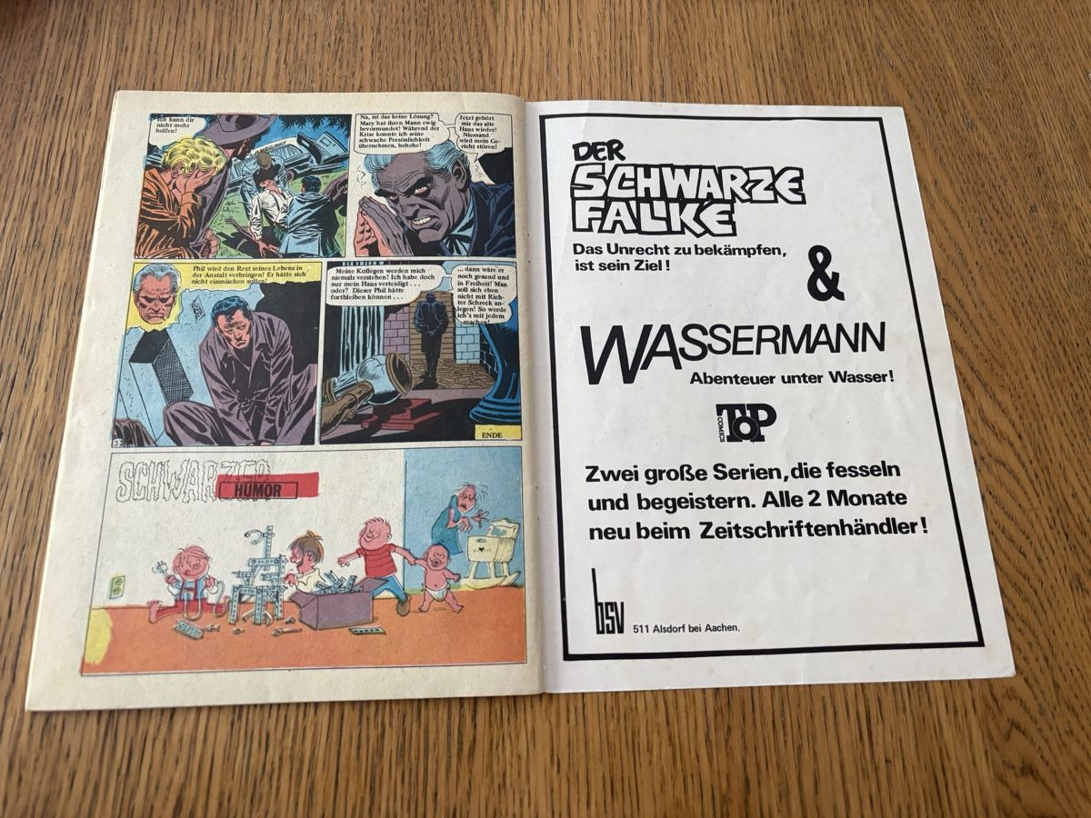 Fumetti: Horror BSV nummer 3!!!! Sehr selten  – Usato da Wangen b. Dübendorf venduto da Antiz1210 5