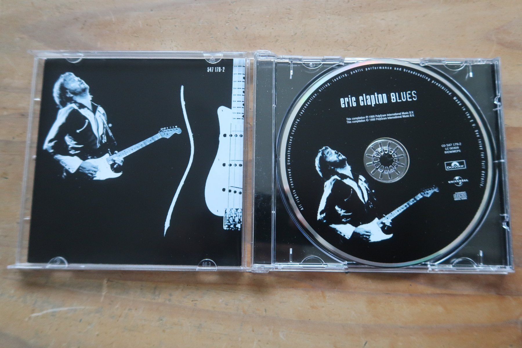 CD: ERIC CLAPTON - BLUES -  CD – Usato da Basel venduto da Patiscat 3