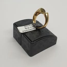 Anelli: Echt 18K Gold - Diamant, Turmalin Ring – Usato da Luzern venduto da Luzern-Goldhaus 1
