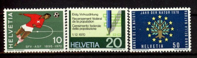 Tutti i francobolli: 1970, Sondermarken II ** – Usato da Willisau venduto da Vollstempel