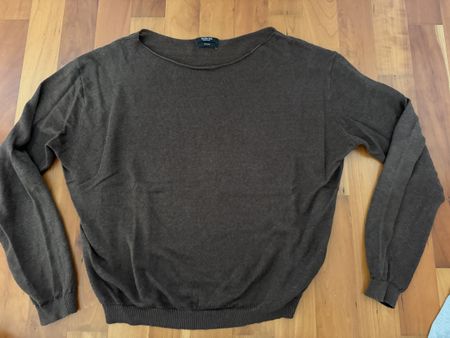 massimo dutti 100% linen sweater