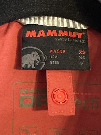 Ski Mammut 3 in 1 Jacke in XS