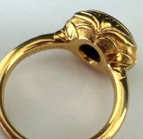 Ring 750 Gelbgold aus dem Hause ... CARTIER signiert um 1900