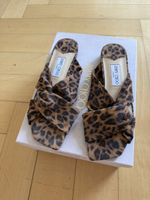 Jimmy Choo mules léopard taille 40 avec boîte