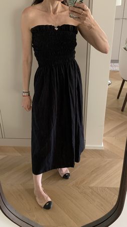 H&M black summer dress XS/34