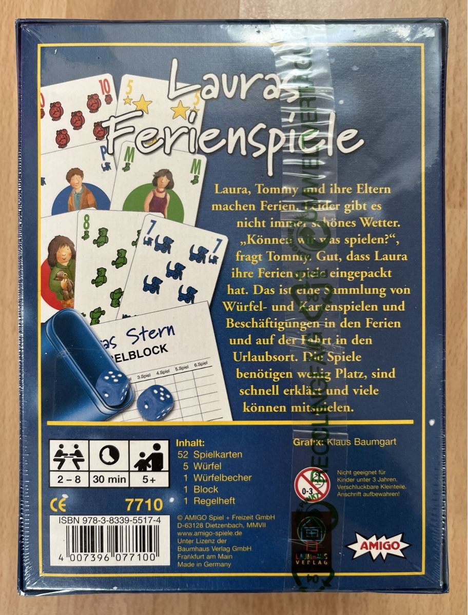 Amigo Giochi: Lauras Ferienspiele originalverpackt – Nuovo e nell'imballaggio originale da Hünenberg See venduto da spartakus02 1