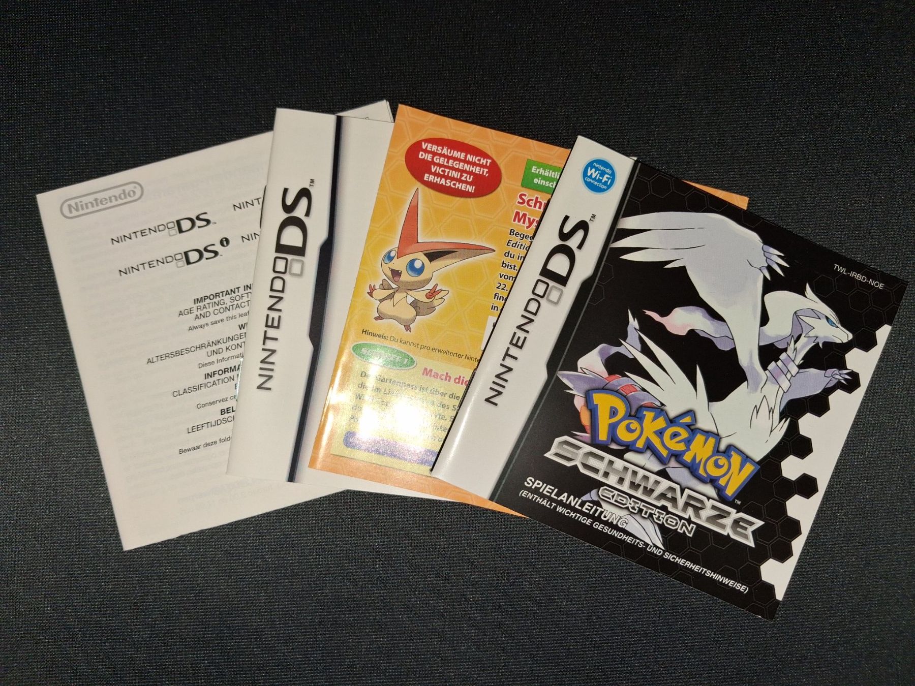 Pokémon Giochi: Pokemon Schwarze Edition Nintendo DS – Usato da Andwil TG venduto da Artrarecards_Etter 2