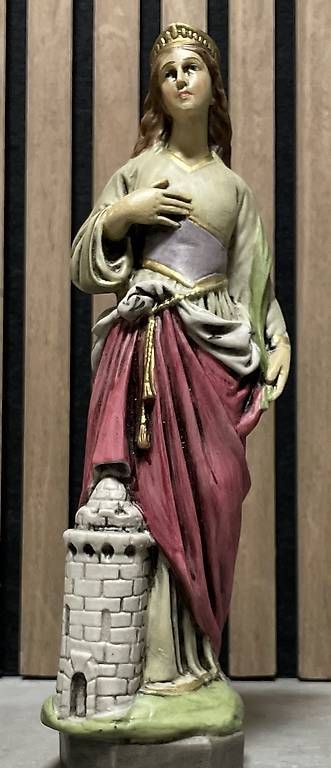 Statuette: Sainte-Barbe – Usato da Misériez (Salins) venduto da ndf_bby7