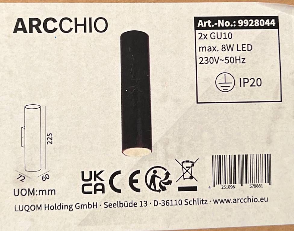 Lampen: ARCCHIO Dilana Aussenleuchte NEU – Gebraucht aus Zollikon von js9js9 1