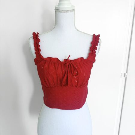 SHEIN Crop Top Rouge - Taille S
