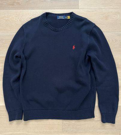 Polo Ralph Lauren Pullover dunkelblau Grösse XL