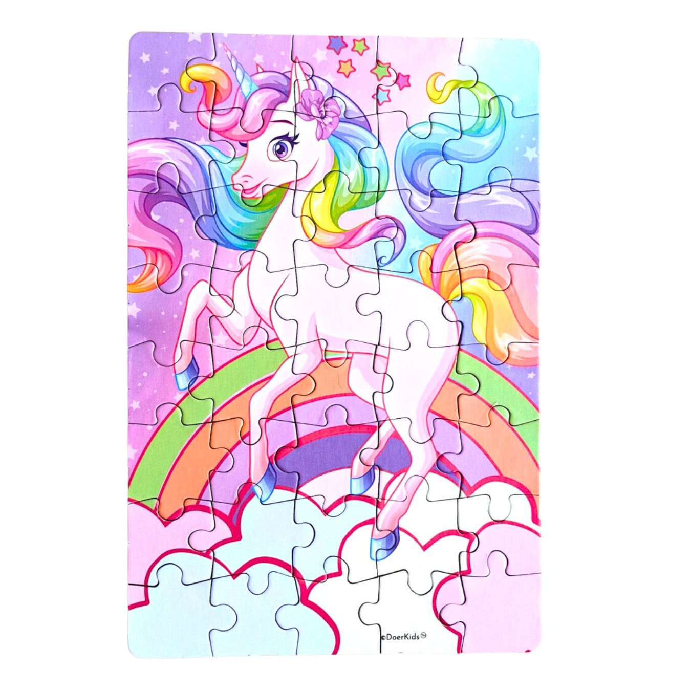 Puzzle: DoerKids Mini Puzzle Einhorn, 40 Stk. – Nuovo e nell'imballaggio originale da Meilen venduto da super-kids.ch 1