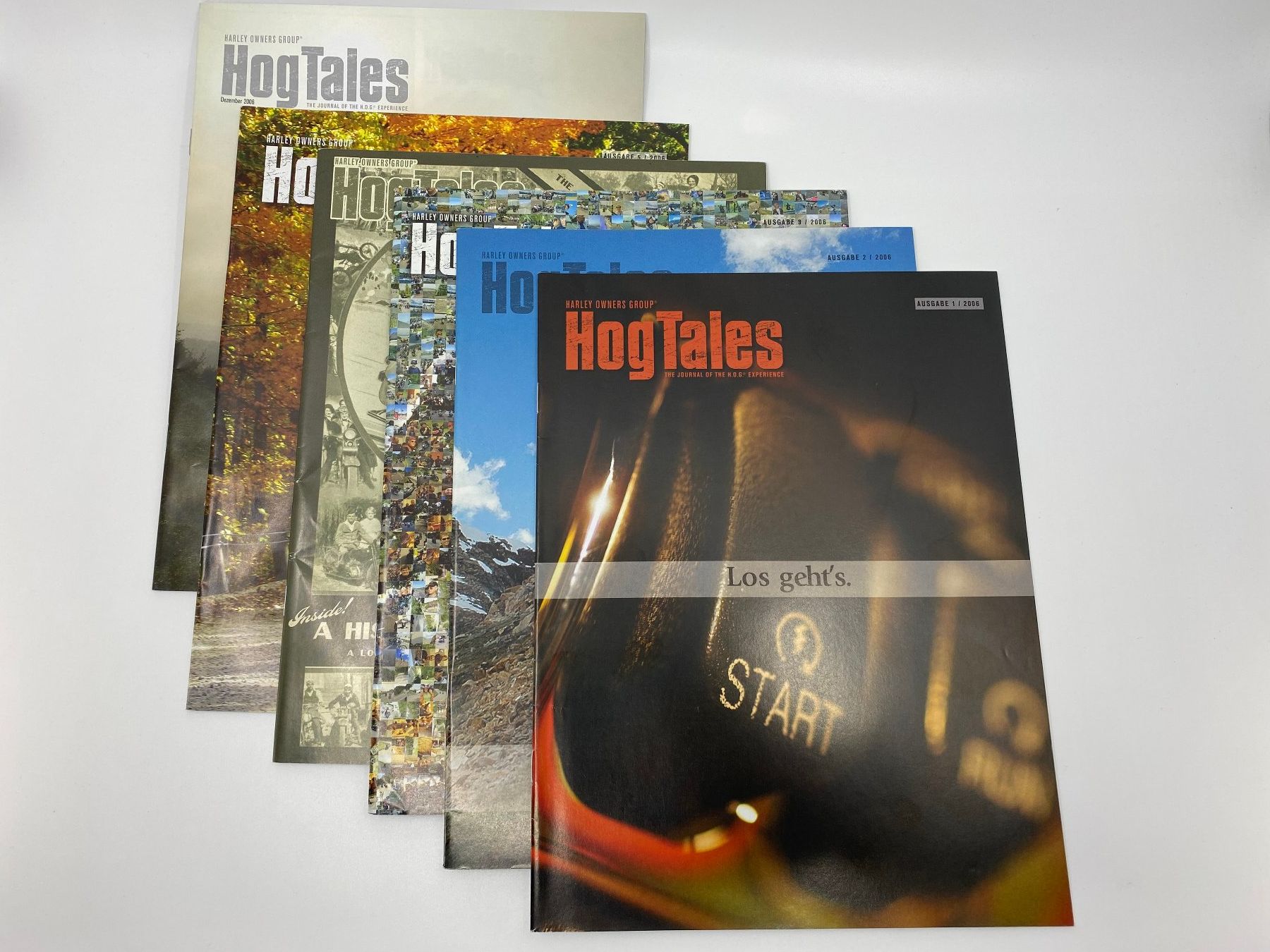 Riviste & Magazine: Harley Owners Group HOG Magazine  HogTailes 2006 – Usato da Langwiesen venduto da Restposten-24