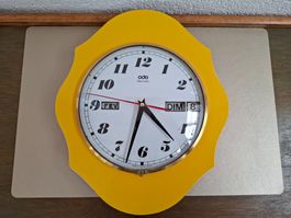 Superbe Horloge Murale Formica Vintage ODO – Design 1970