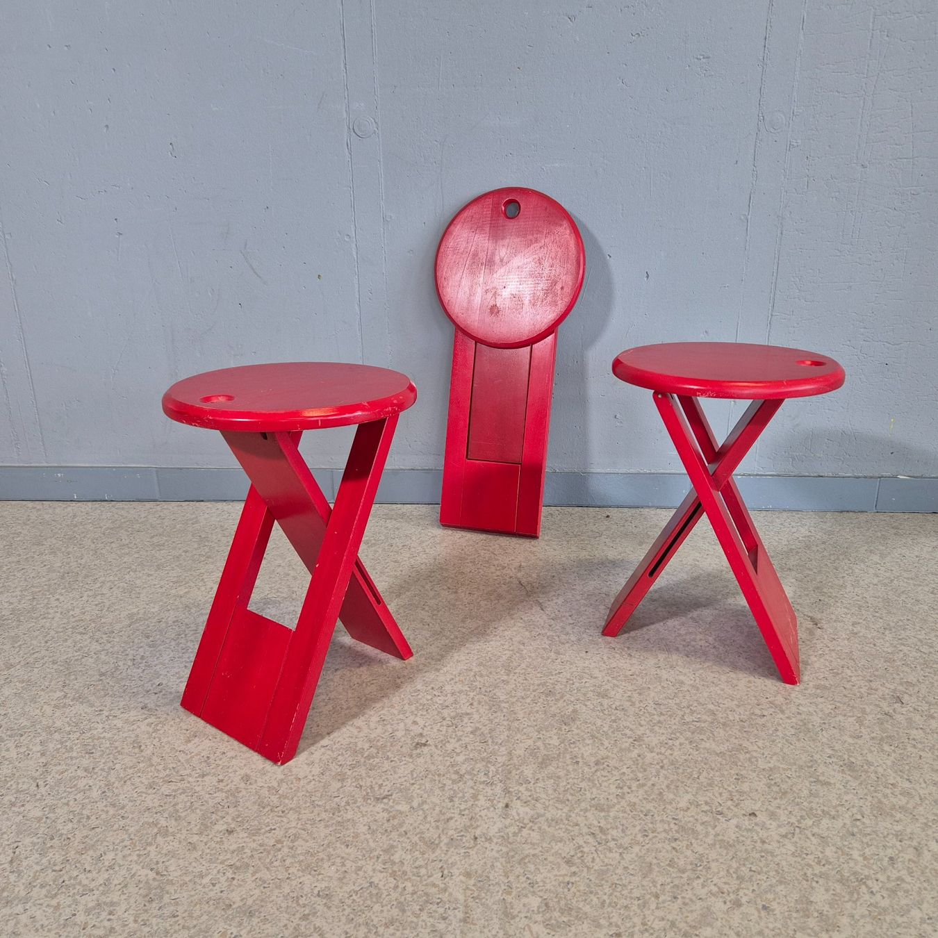 Sgabelli: SUZY Style Hocker Höcker Stool Falthocker Klapphocker 3/3 – Usato da Nottwil venduto da Wondewa-Shop 8