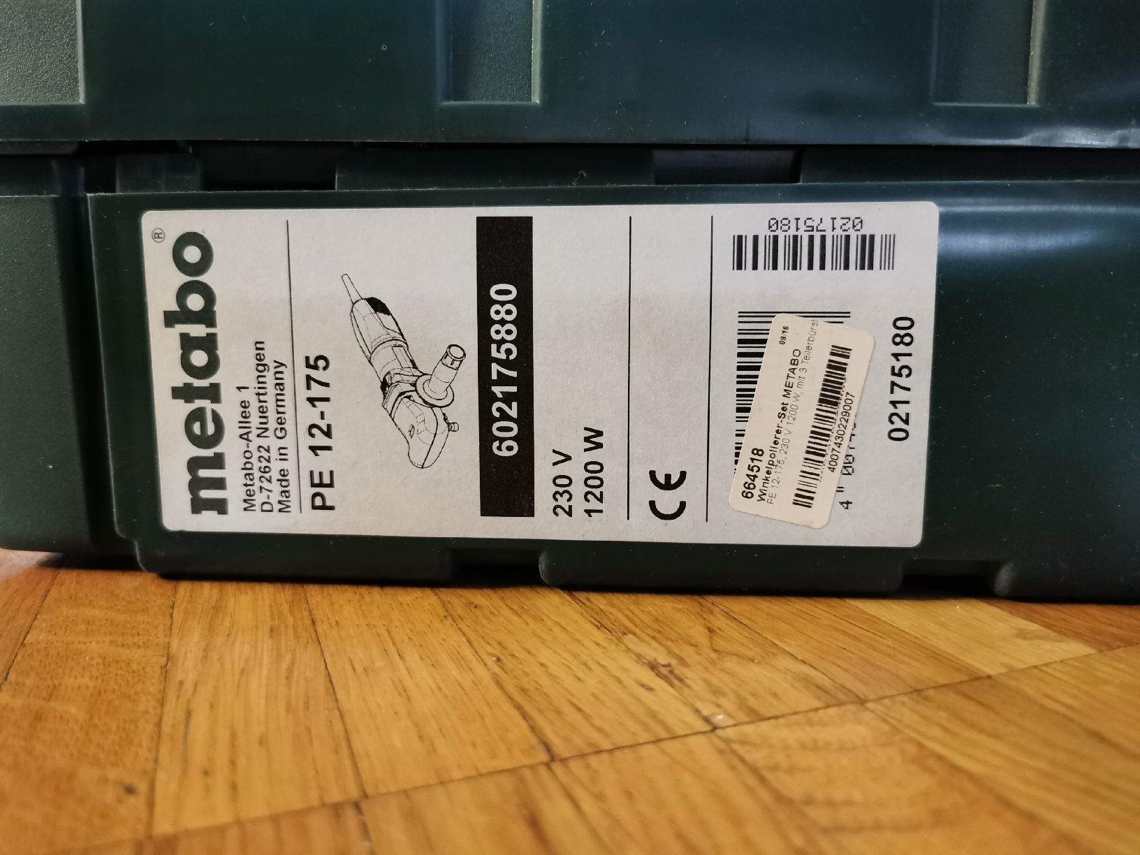 Tutte le macchine: Metabo PE 12-175 – Usato da Bulle venduto da Marcovoador 6