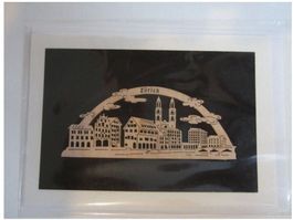 Schöne Karte u. Couvert, A6, Zürich, neu