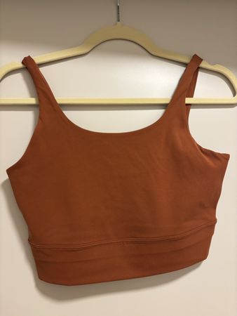 Nike Yoga Sport-BH Dri-Fit braun Grösse S neuwertig