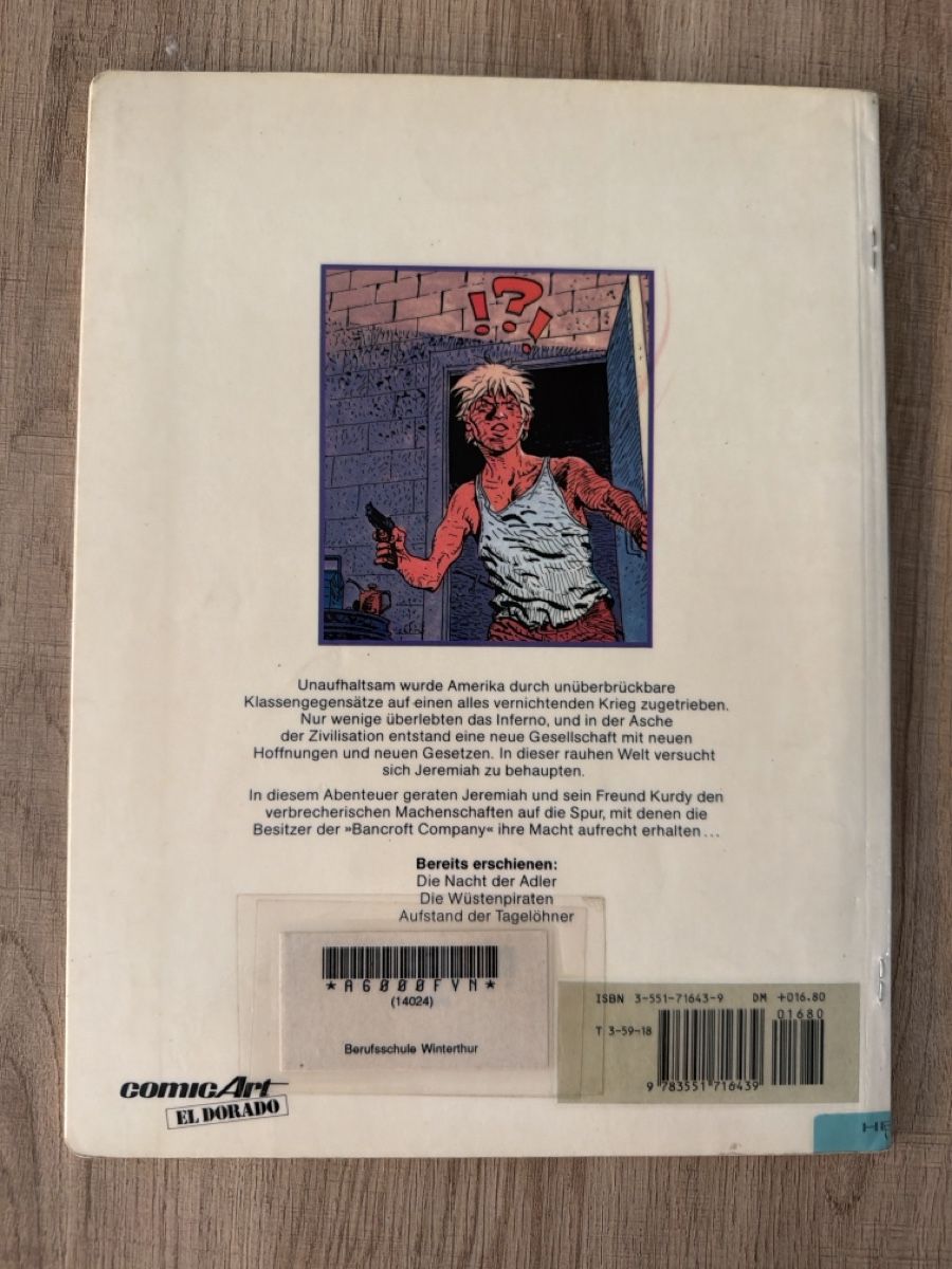 Comics: Jeremiah Band 3 Comic – Gebraucht aus Hagendorn von masterchieff 1